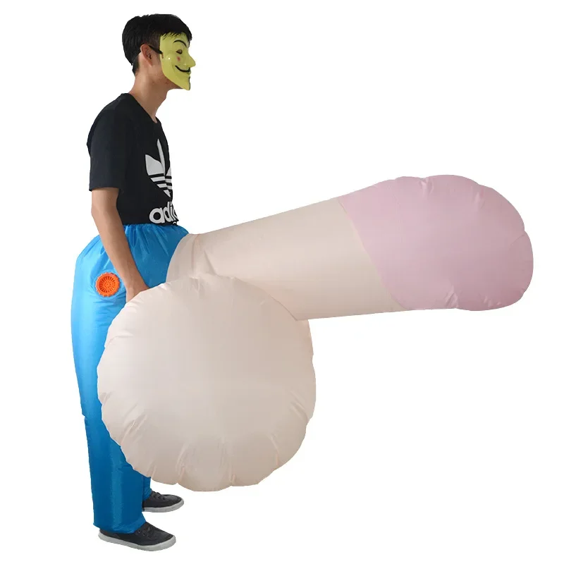 Inflatable Dinosaur Costume Adult - 2024 بدلة مضحكة قابلة للنفخ ملهى