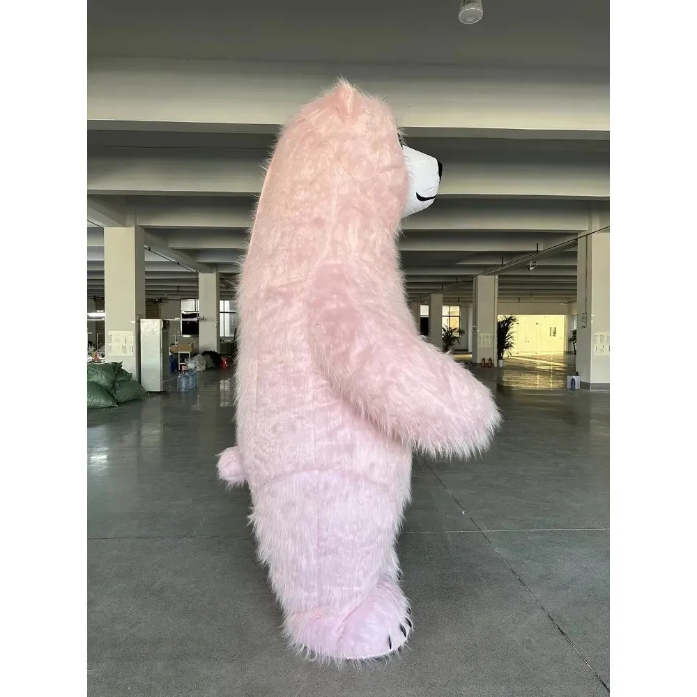 زي دمية دب وردي قابل للنفخ، من - مراجعة Costumes وسعره