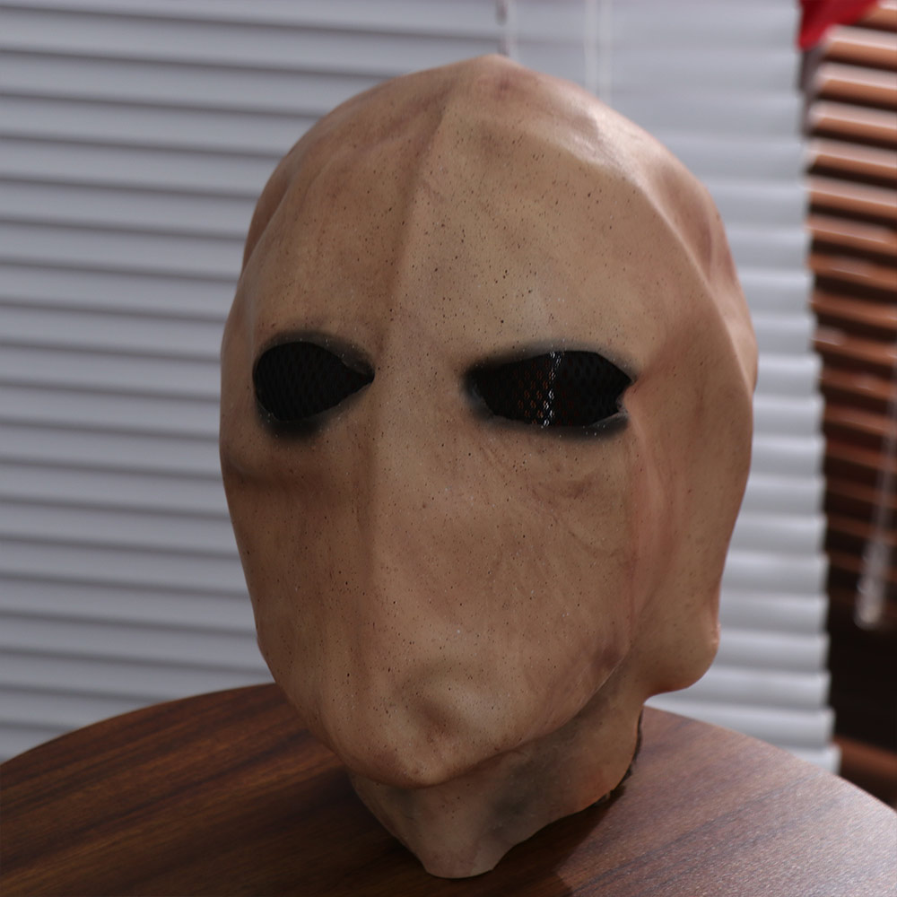 قناع سليندرمان للهالوين بدون و - مراجعة Latex Alien Mask Realistic وسعره